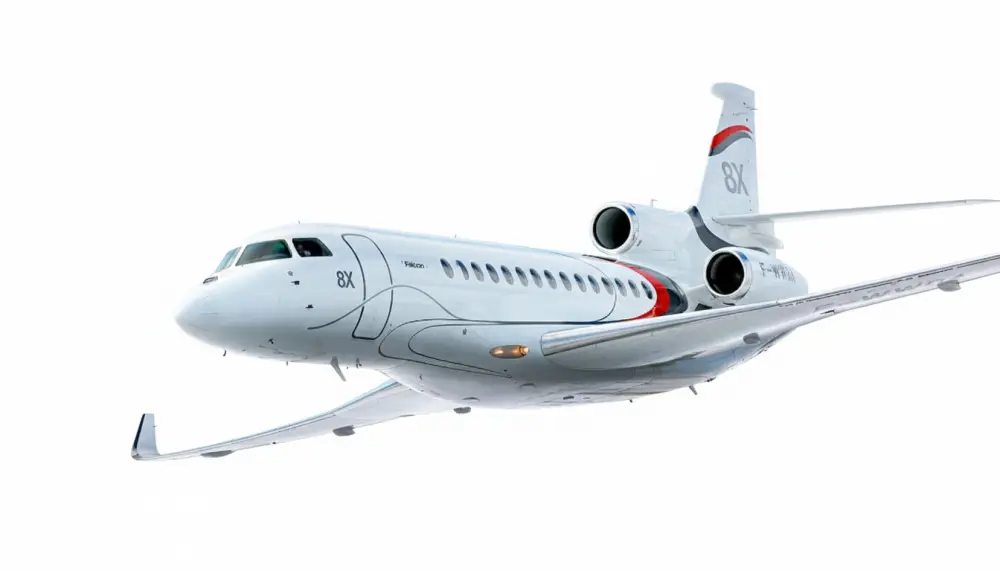 Dassault Falcon 8X Charter Guide