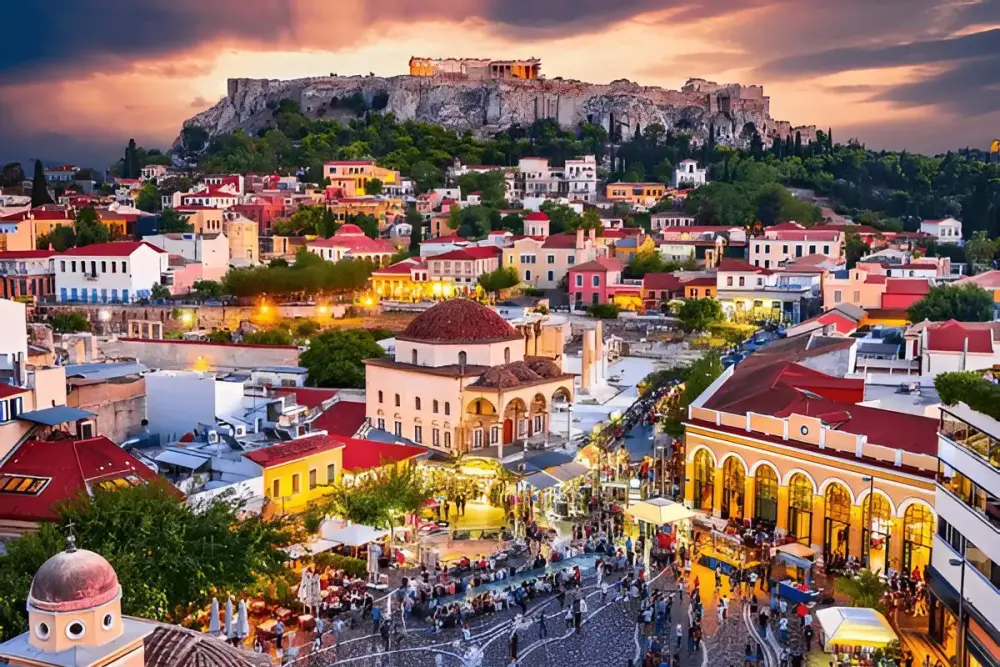 Houston to Athens Private Jet