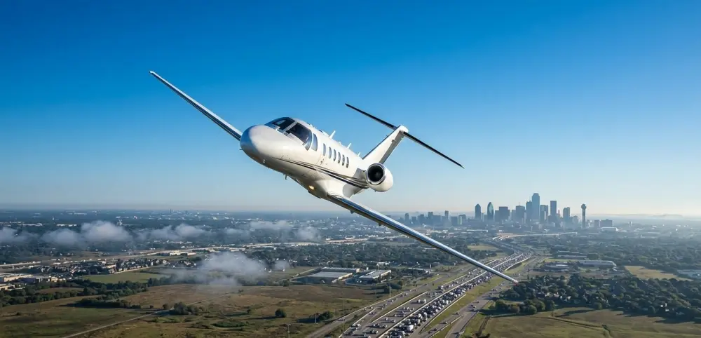 The Most Efficient Private Flight to Dallas from Houston