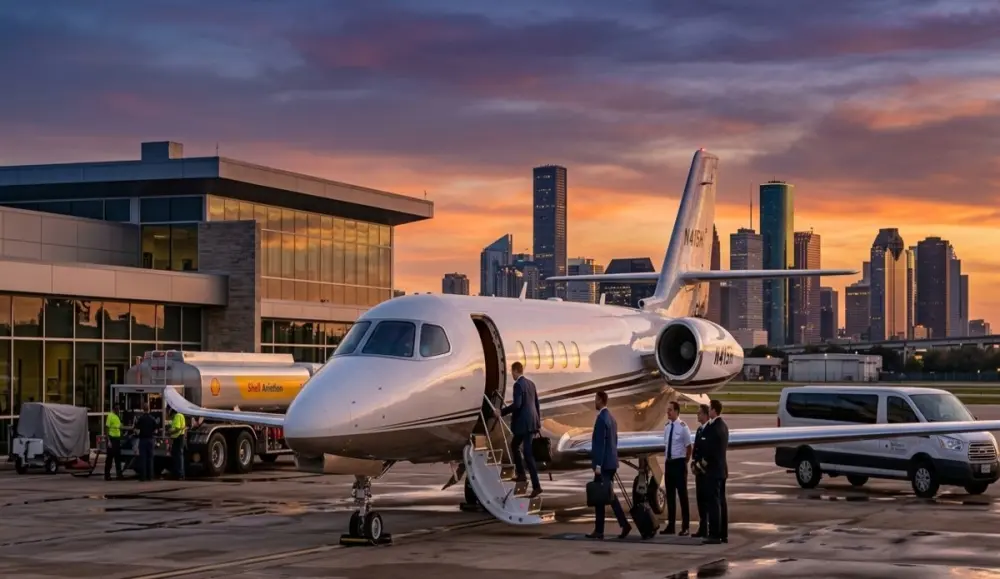 Private Jet Houston to Los Angeles: Cost, Flight Time, and Best Aircraft Options