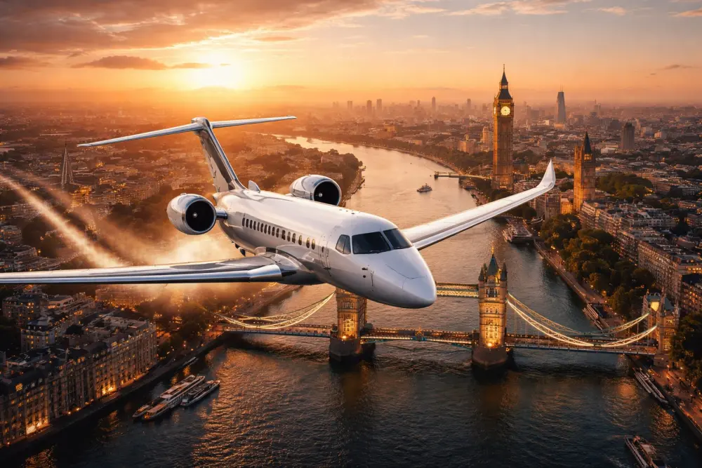 How to Book a Private Jet to London: A Complete Step-by-Step Guide