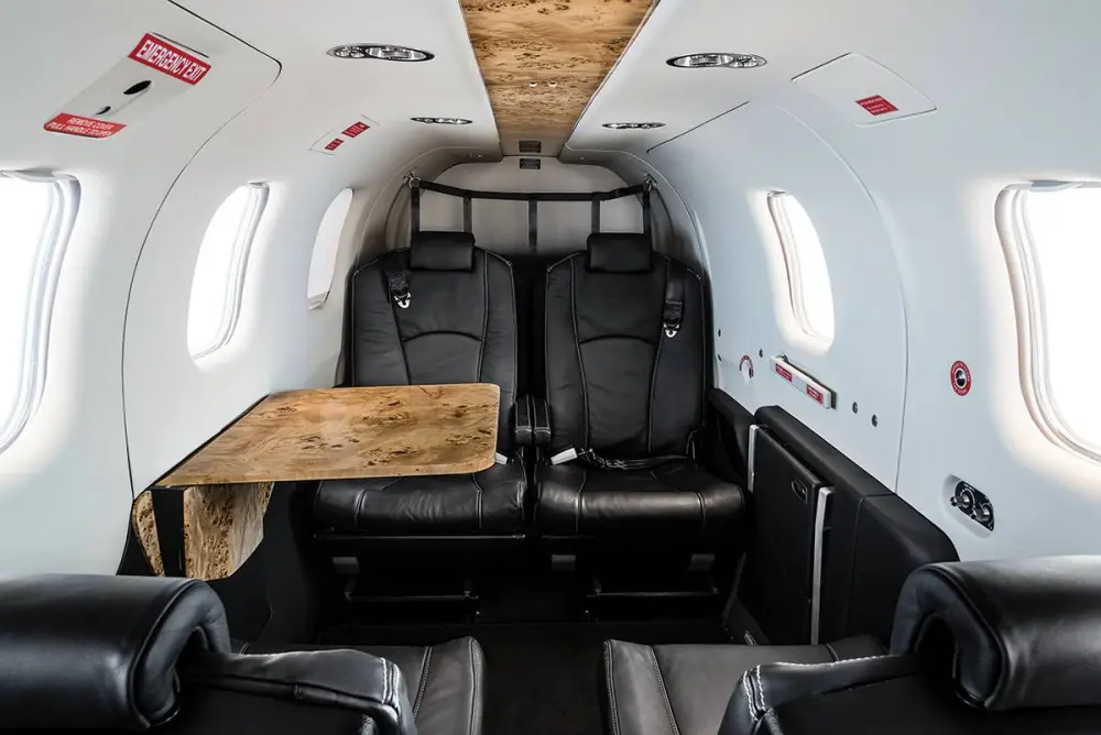 Daher TBM 850 Charter Cabin